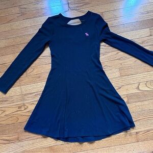 Abercrombie Kids navy knit dress sz 15/16